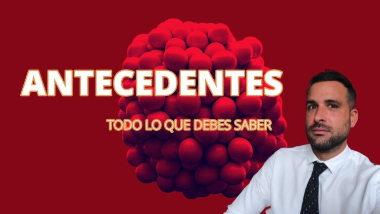 antecedentes penales y judiciales es lo mismo