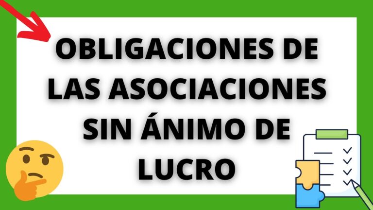 asociación sin animo de lucro