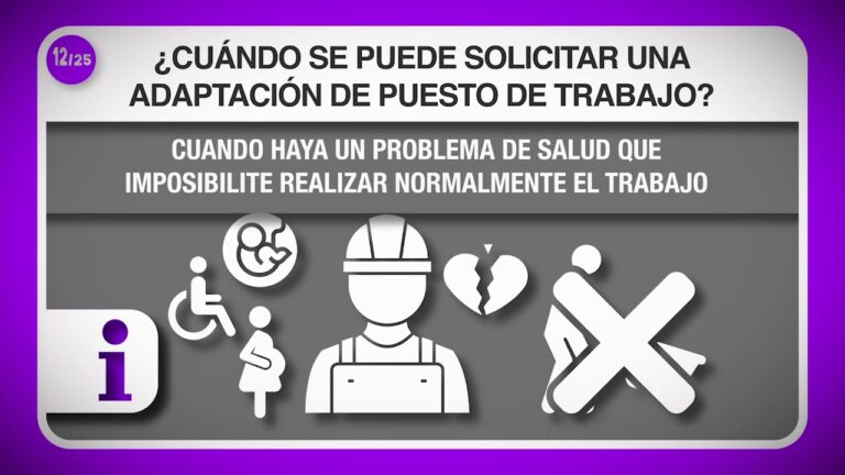 cambio de puesto de trabajo tras baja laboral