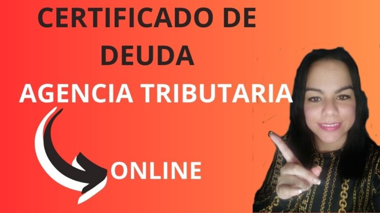 certificado de no tener deudas con hacienda