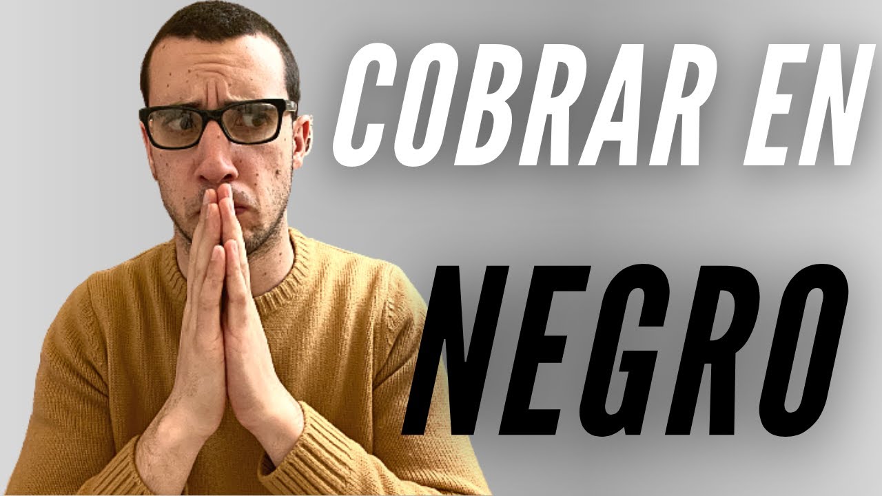 cobrar en negro es delito