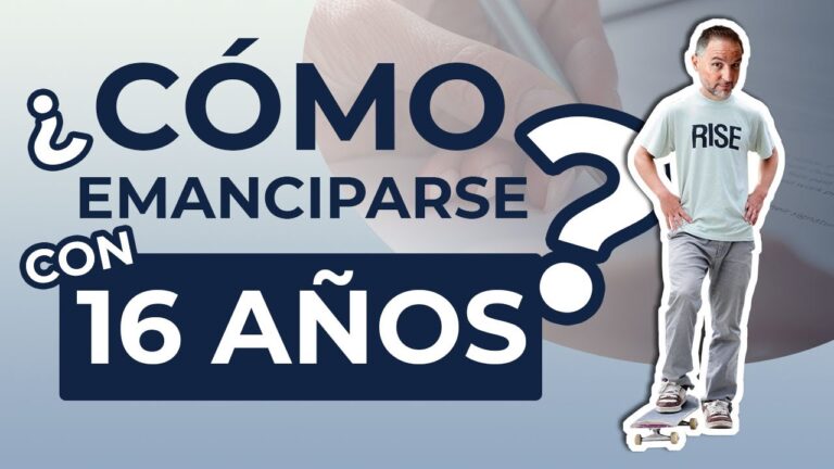 como emanciparse a los 16