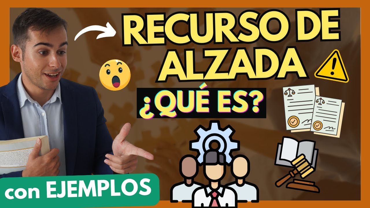 como hacer un recurso de alzada