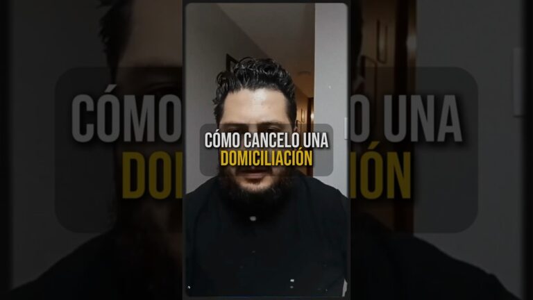 como quitar una domiciliación bancaria
