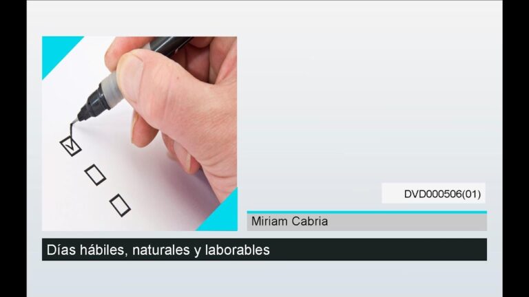 cómo se cuentan los días naturales