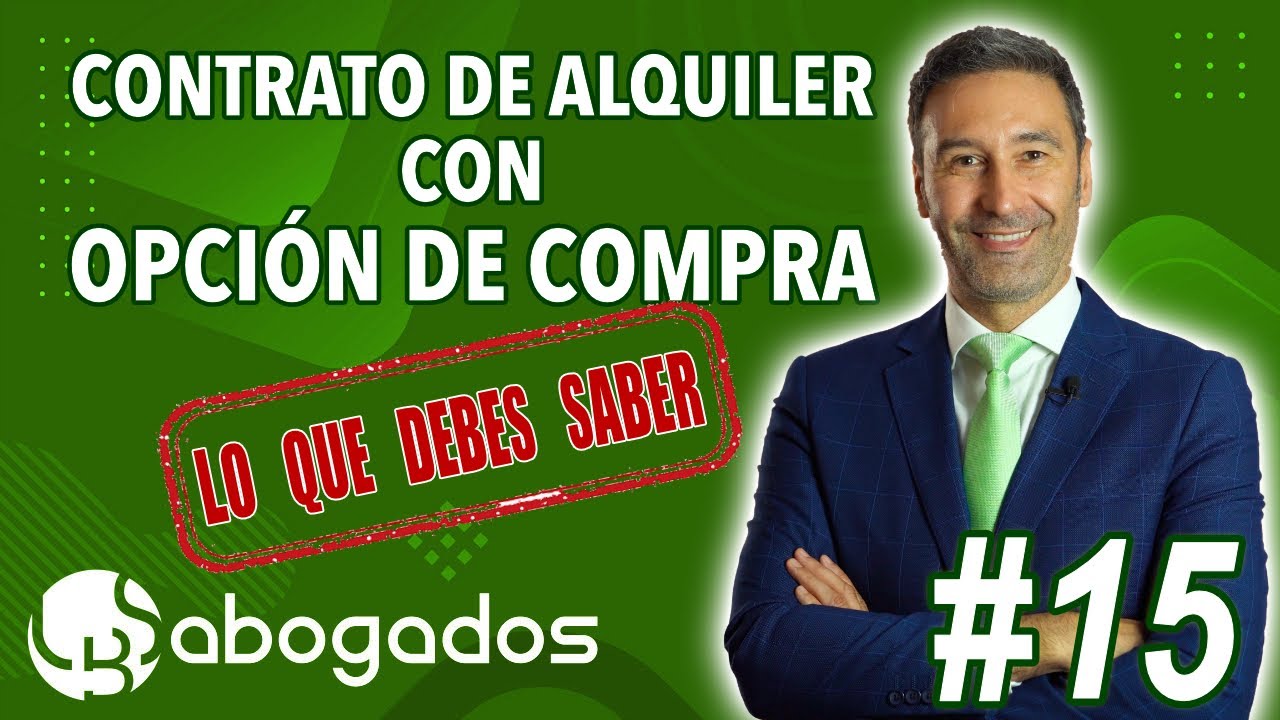 contrato de alquiler con opción a compra