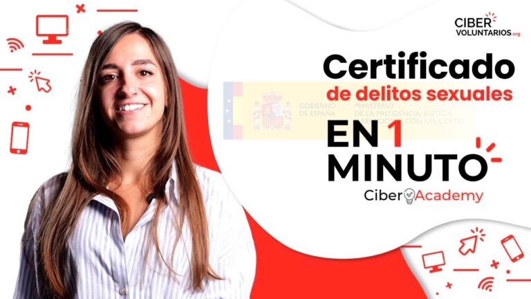 cuanto dura el certificado de delitos sexuales