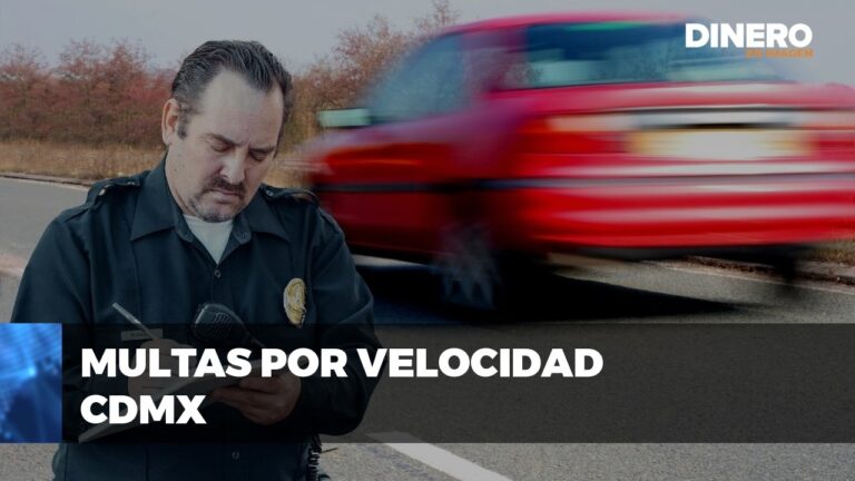 cuanto es la multa por exceso de velocidad