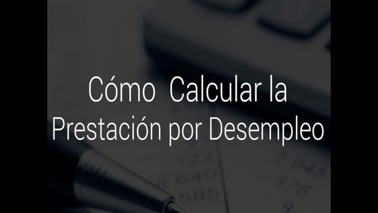 cuanto es la prestacion por desempleo