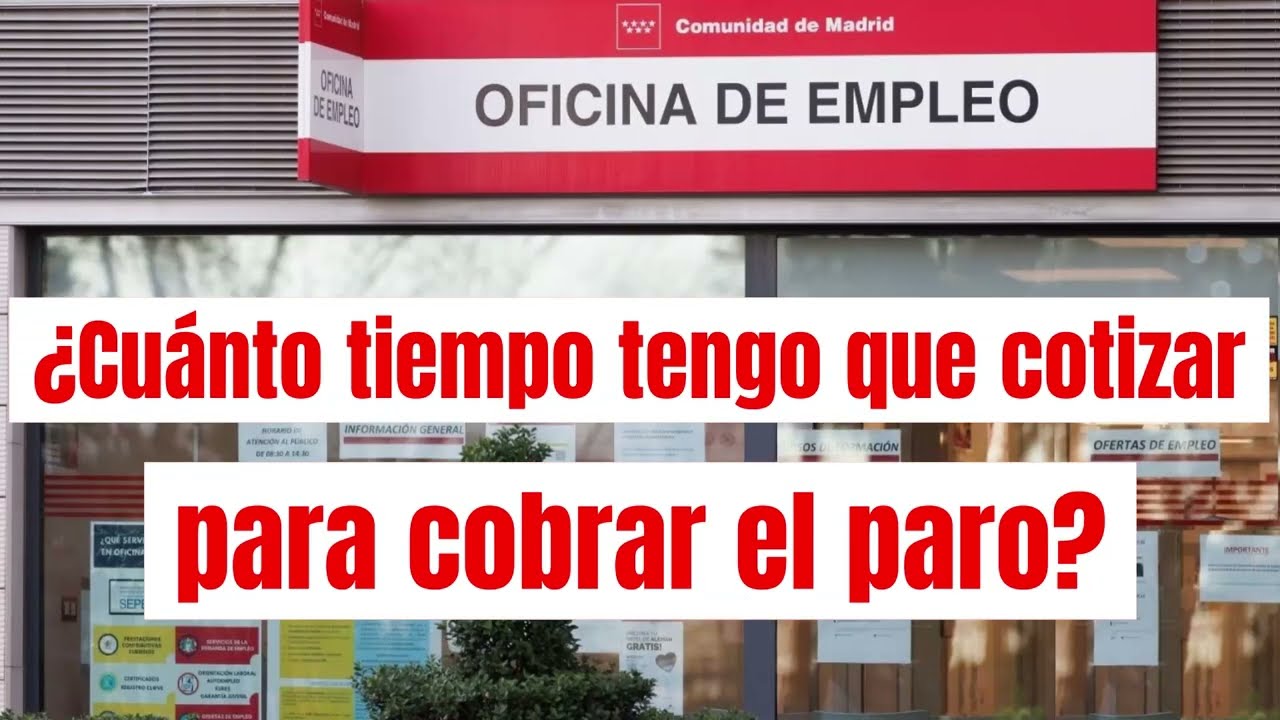 cuanto meses de paro tengo