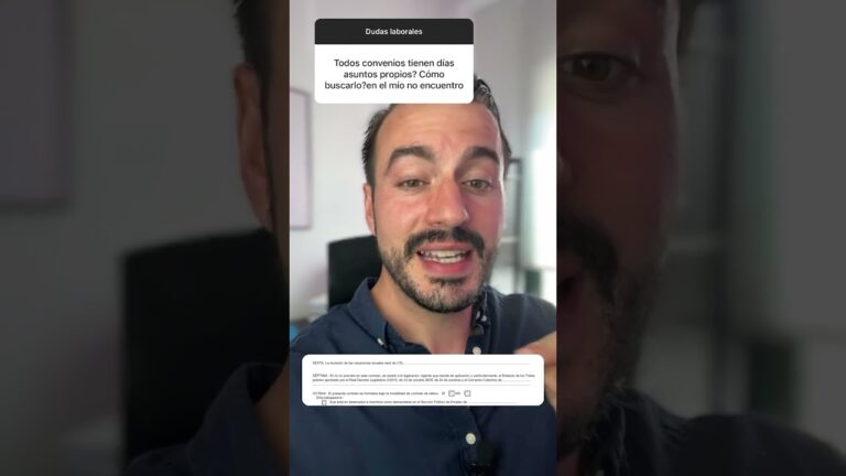 cuántos días de asuntos propios tiene un trabajador