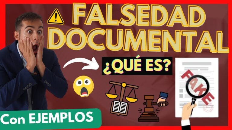 delito de falsedad documental pena