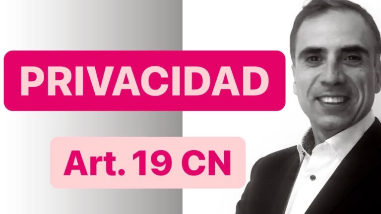 derecho a la intimidad articulo