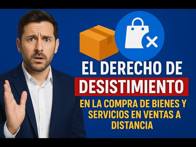 derecho de desistimiento compra online
