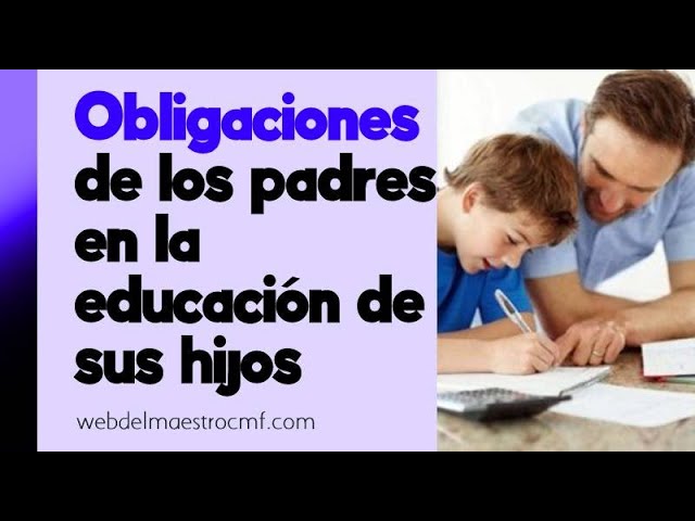 derechos y obligaciones de los hijos hacia los padres