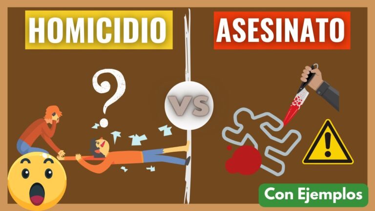 diferencia entre homicidio y asesinado