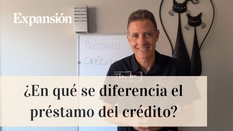 diferencia entre préstamo y crédito