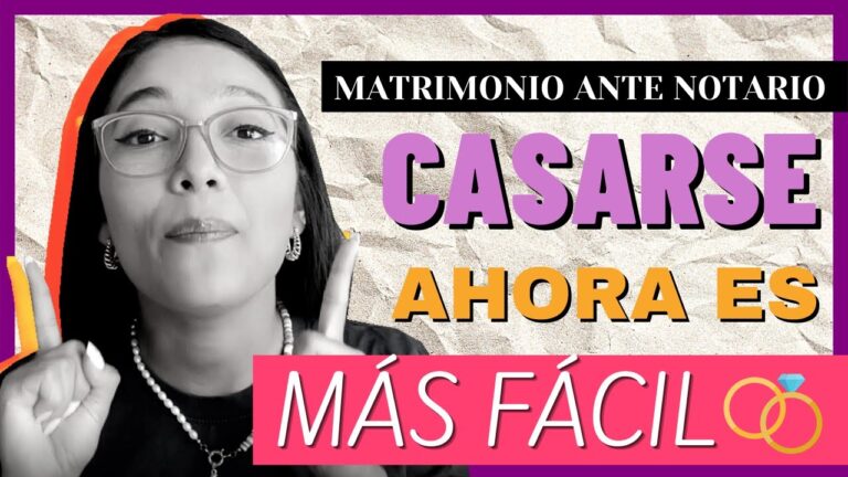 documentos para casarse ante notario