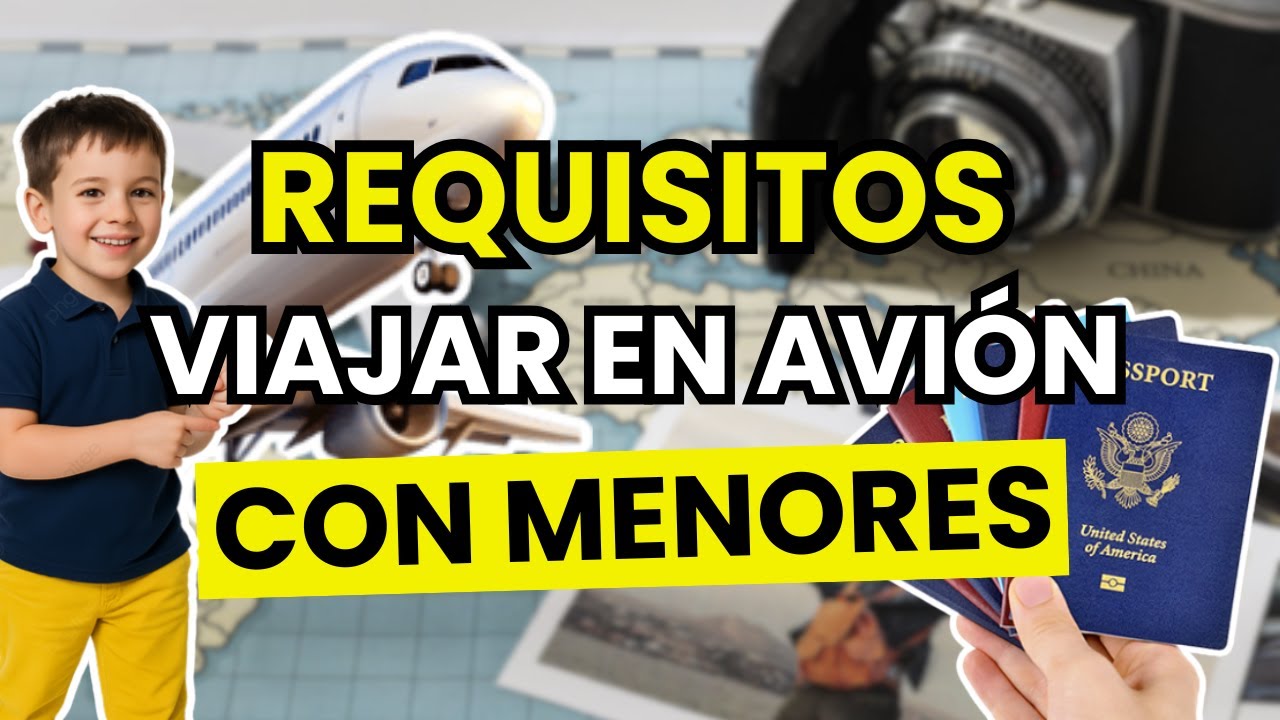 edad minima para viajar en avion