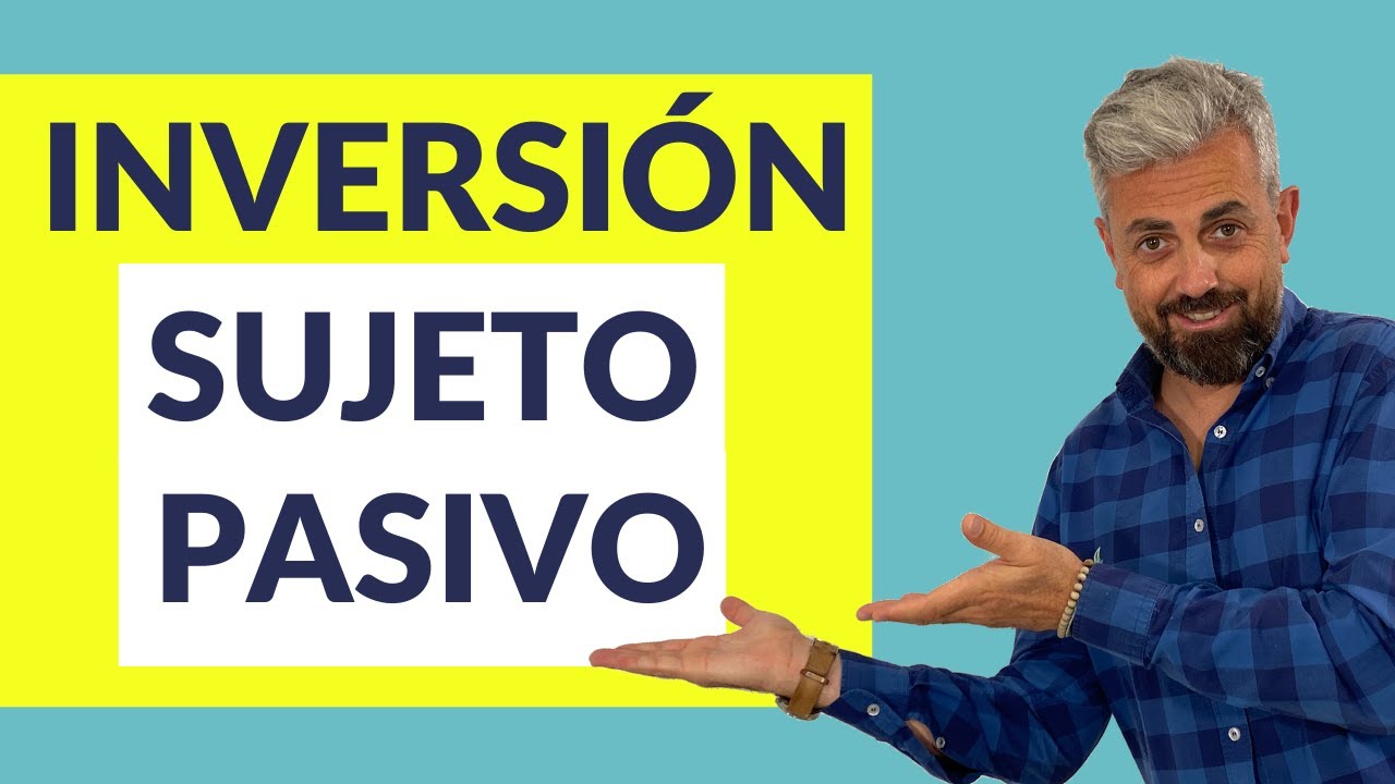 ejemplo factura inversión sujeto pasivo