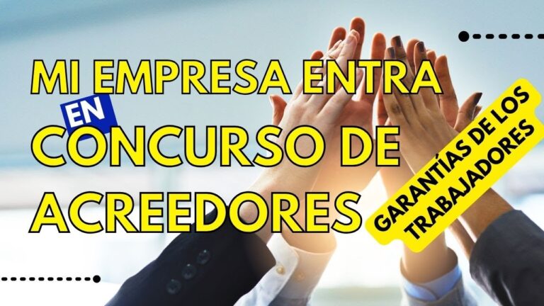 empresa en concurso de acreedores que pasa con los trabajadores