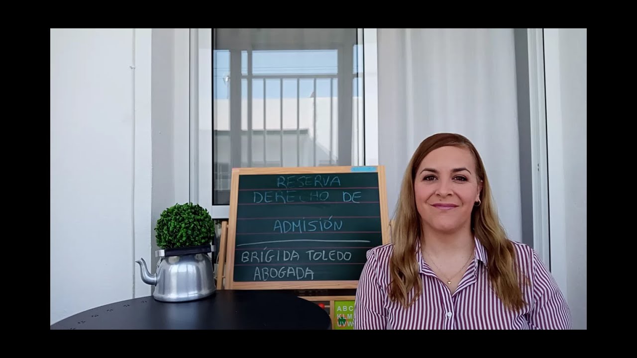 existe el derecho de admisión en los bares