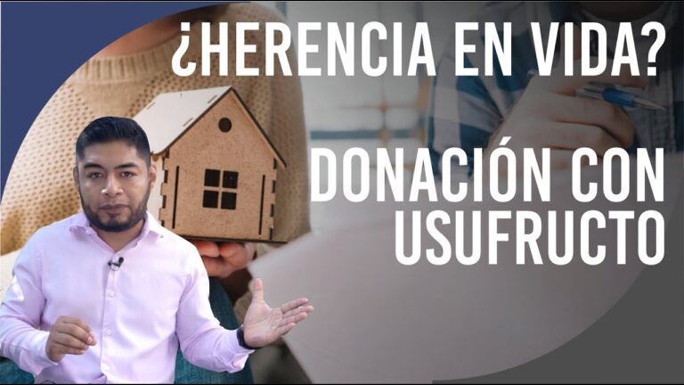 herencia en vida de una casa