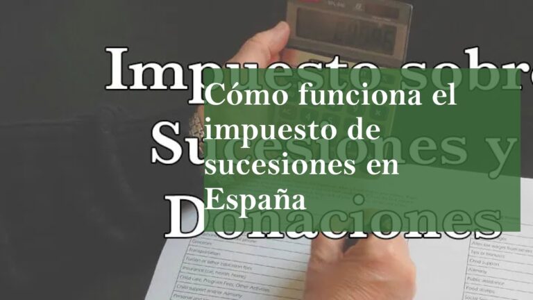 impuesto de sucesiones por comunidades