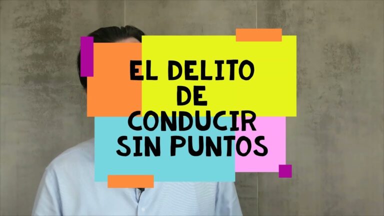 juicio rápido por conducir sin puntos