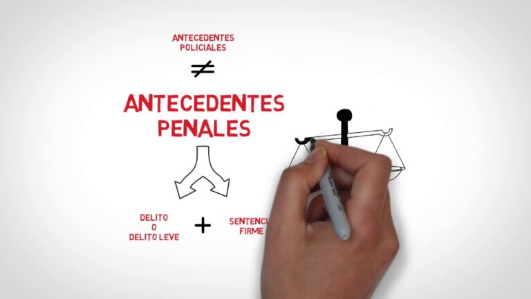 los antecedentes penales se borran solos