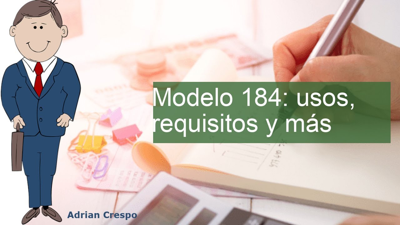 modelo 184 comunidad de bienes
