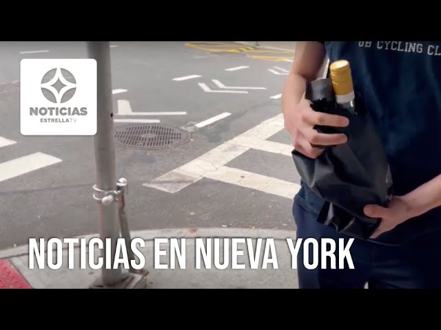 multa por beber en la calle