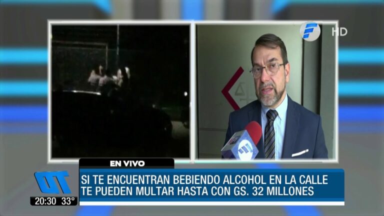 multa por beber en via publica