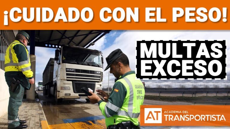 multas por exceso de peso