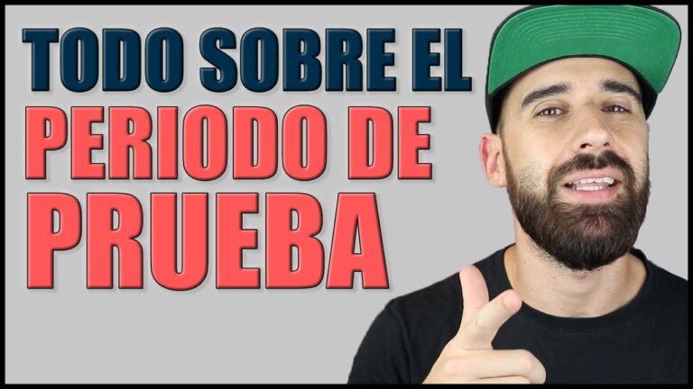 no superacion periodo de prueba