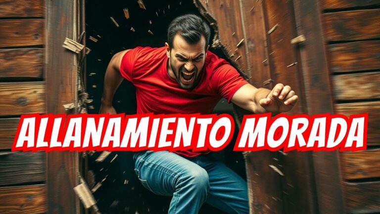plazo para denunciar allanamiento de morada