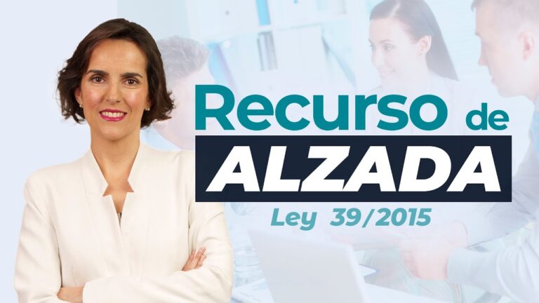 plazo para interponer recurso de alzada