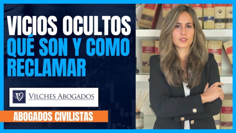 plazo para reclamar vicios ocultos vivienda segunda mano