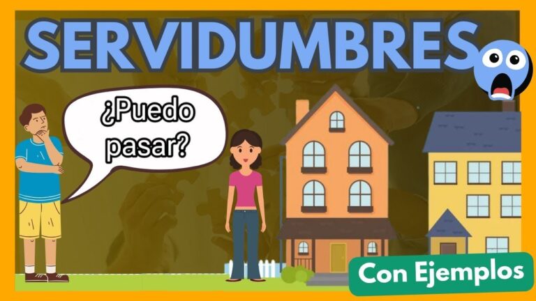 predio sirviente y predio dominante