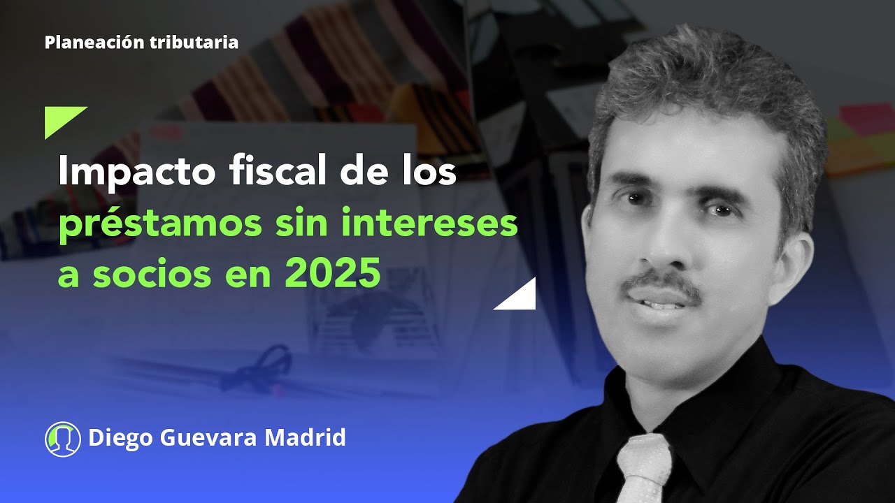 préstamo sociedad a socio sin intereses