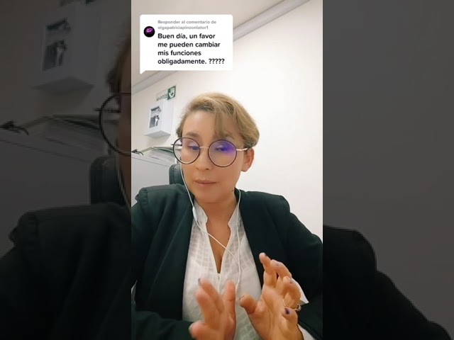 puedo solicitar mis funciones por escrito