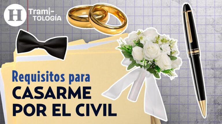 que documentos necesito para casarme por lo civil