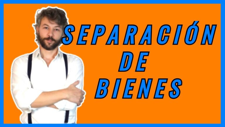 que documentos necesito para hacer separación de bienes