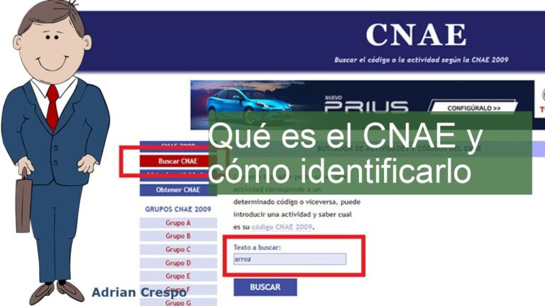 que es cnae de una empresa