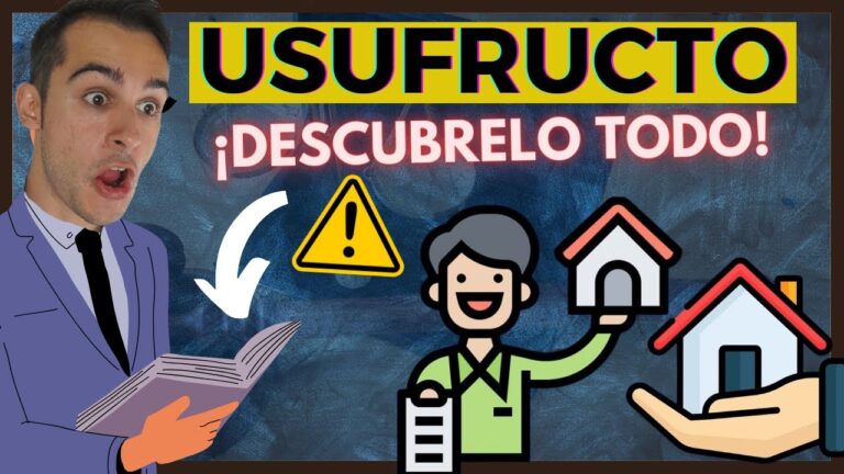 que es el usufructo de una vivienda