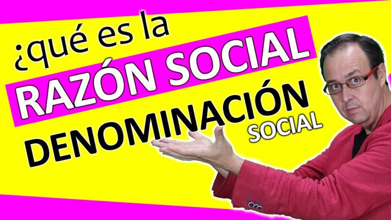 que es la razón social de una empresa