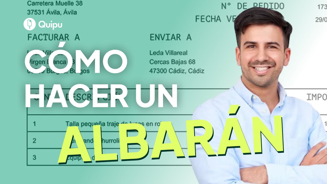que es un albaran en españa
