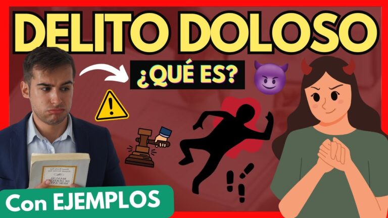 que es un delito doloso
