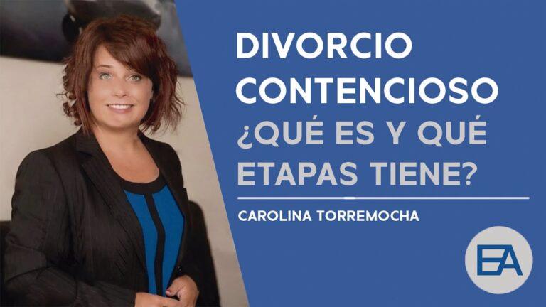 que es un divorcio contencioso