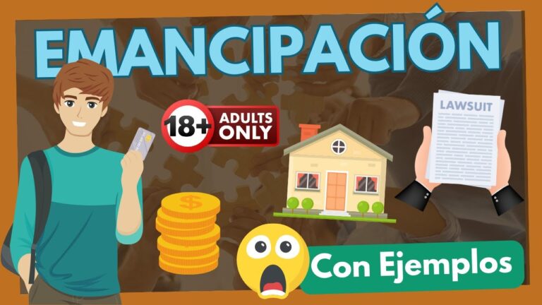 que es un menor emancipado